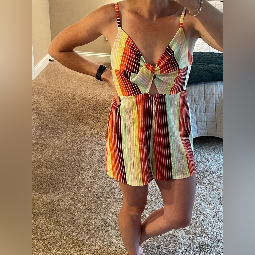 Wild Fable Multi-Color Romper